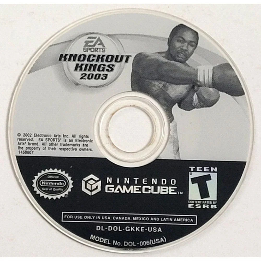 Knockout Kings 2003 Nintendo Gamecube Game Disc Only Boxing Game EA Sports